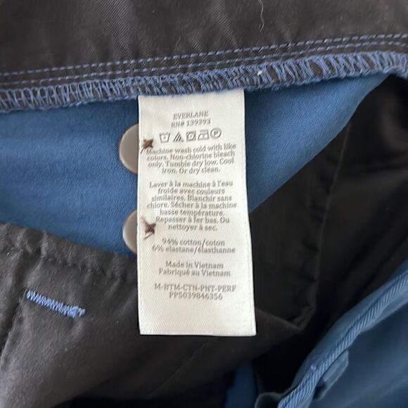 NWT Everlane The Performance Chino | Uniform Slim Fit Insignia Blue Size 31 X 34 - Picture 7 of 12